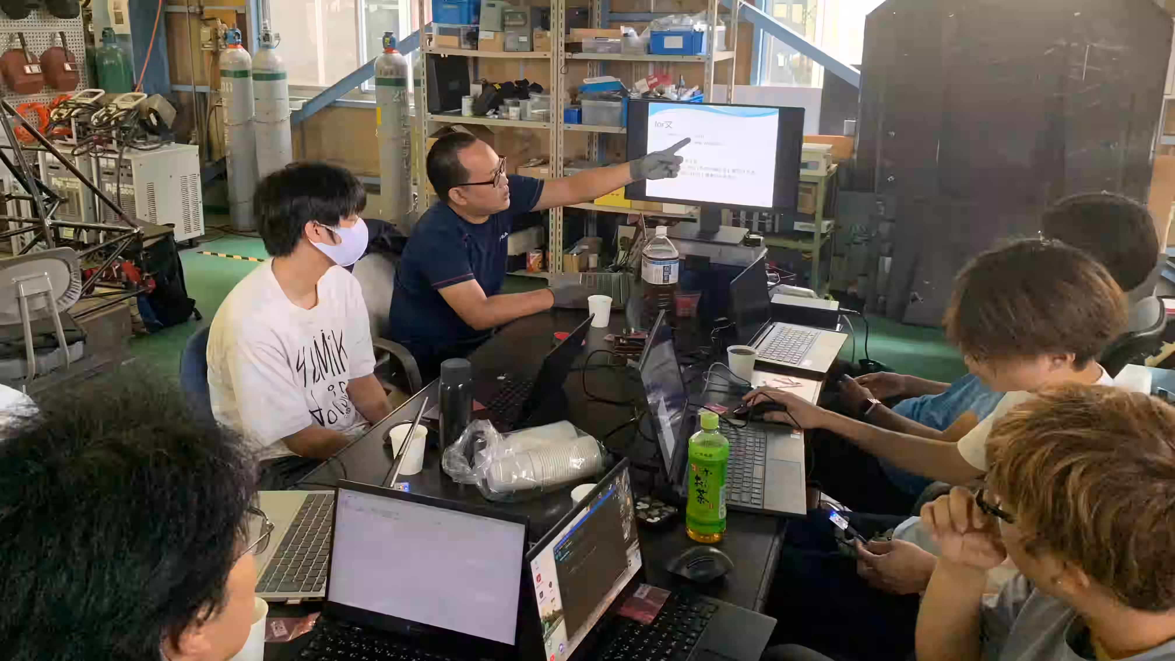 Arduino講座風景